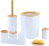 Set di 8 accessori da bagno, set di dispenser per sapone in Anteprima dell’immagine prodotto 1