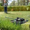Lolex | Carro armato RC - Verde - torretta rotante, lunga Anteprima dell’immagine prodotto 2