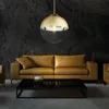 Hängelampe, Glaskugel, gold transparent, D25 cm Produktbild-Vorschau 8