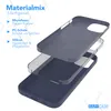 An exploded view of a phone case showing its layered material construction. Produktbild-Vorschau