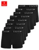 Boxer da uomo Tazzio, confezione da 8 BS1000 (nero, 5XL) Anteprima dell’immagine prodotto 1