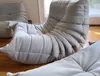 Relax Einzel Sofa Chillsessel mit Hocker Grey Produktbild-Vorschau 9
