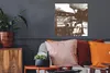 MuchoWow® Poster Strand - Palme - Hütte 50x50 cm - Produktbild-Vorschau 2