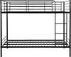 Etagenbett - 2 x 120 x 190 cm - Schwarz - DUOTIS II Produktbild-Vorschau 1