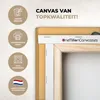 MuchoWow® - Leinwandbilder - Tiere - Katze - Brille - Produktbild-Vorschau 3