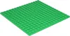 A green LEGO base plate is shown from a slightly elevated angle against a white background. Podgląd zdjęcia produktu