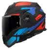 Casque modulable LS2 FF901 Advant X Nova, noir/rouge/bleu, Voir les images du produit 10