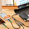 USB C Splitter 1 in 3 Out, USB Typ C Verteiler Mehrfach, Produktbild-Vorschau 5
