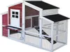 Kurník Wiltec XXL 2010 x 813 x 1165 mm červeno-biely s Náhľad obrázku produktu 1