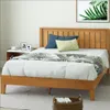 ZINUS Alexis Holzbett 140x200 cm, Mid-Century Design mit Produktbild-Vorschau 1