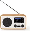 NEDIS Internetradio 7W BT WiFi FM/DAB+ App FB 2.4'' Wecker Náhľad obrázku produktu 3