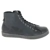 A single dark blue high-top sneaker boot is shown against a white background. Anteprima dell’immagine prodotto