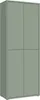Schuhschrank >Alanna< in Salbei - 74,5x191,9x34,9cm Produktbild-Vorschau 1