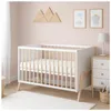 Baby-Delux Babybett Kinderbett 60x120 Juna Weiß Kiefernholz Produktbild-Vorschau 2