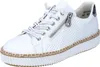 Rieker Veterschoenen Laag  Veterschoenen Laag - Wit - Maat Voir les images du produit 19