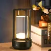 Tragbare Innen-/Außentischlampe aus Metall, kabellose Produktbild-Vorschau 1