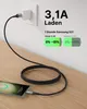 INIU Cavo USB C, [3 pezzi 2m+2m+0,5m] cavo di ricarica 3.1A Anteprima dell’immagine prodotto 2