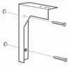 Nobo Wandhalterungen 4:3 (2), Weiß, 408 g, 140 mm, 280 mm, Produktbild-Vorschau 6