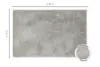 Tapis de bain Florida antidérapant 50 x 80 cm, gris. Tapis Voir les images du produit 2