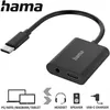 Adattatore audio Hama, 2in1, spina USB-C - jack da 3,5 mm / Anteprima dell’immagine prodotto 2