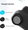 A close-up of a faucet aerator with descriptive text and icons. Produktbild-Vorschau