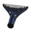 A blue cleaning attachment with white bristles against a white background. Anteprima dell’immagine prodotto