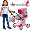 Kinderplay 3-in-1 Puppenwagen – Höhenverstellbarer Produktbild-Vorschau 1