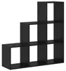 vidaXL Libreria divisoria in rovere nero 99 x 29 x 99 cm Anteprima dell’immagine prodotto 7