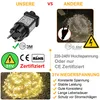 Comparison of two types of LED light string power adapters and their features. Produktbild-Vorschau
