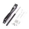 A product shot of a greenhouse automatic vent opener and its accessories, laid out on a white background. Náhled obrázku produktu