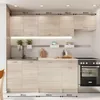 Küche 240 cm - mit beiger Arbeitsplatte - Sonoma Eiche - Produktbild-Vorschau 7