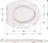 WC-Sitz Siena weiss Produktbild-Vorschau 9
