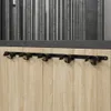 Möbel Trensenhalter für 5 Trensen mit 5 Haken Schwarz Eisen Produktbild-Vorschau 1