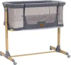 Fillikid Beistellbett Air grau inkl. Rollen Produktbild-Vorschau 1