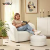 WOLTU 2er-Set Aufbewahrungshocker 3-in-1, stapelbarer Produktbild-Vorschau 6