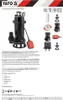 Yato Gusseisen Pumpe mit Zerhacker 750W Produktbild-Vorschau 10