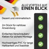 Kabelkanal aus hochwertigem PVC weiß Selbstklebend 2m - 1 Produktbild-Vorschau 7