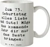 Mr. & Mrs. Panda Kaffeetasse Spruch 73. Geburtstag Produktbild-Vorschau 1