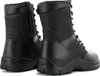 A pair of black boots shown from a rear-diagonal angle against a white background. Produktbild-Vorschau