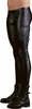 NEK - Pantalone sexy aderente da uomo con tasche nero M Anteprima dell’immagine prodotto 2