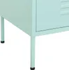 vidaXL Lagerschrank Minzgrün 80x35x101,5 cm Stahl Produktbild-Vorschau 5