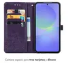 Funda libro Mandala para Samsung Galaxy A37 (5G) - Morado Vista previa de la imagen del producto 3