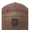 FC Barcelona Retro fotbalový Camp Nou kůže B1048 hnědá – Náhled obrázku produktu 5