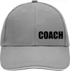 Huuraa Cappy Mütze Coach Training Dark Grey/White Baumwolle Produktbild-Vorschau 1