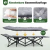 Sekey Tragbares Feldbett mit Matratze, Feldbett Klappbett Produktbild-Vorschau 3