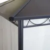 Pergola z twardym dachem HWC-C77, pawilon ogrodowy, dach z Podgląd zdjęcia produktu 6