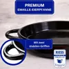 Eierpfanne 22 cm Emaille Servierpfanne mit Griffen, Produktbild-Vorschau 8
