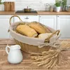 KESPER košík na chlieb z plastu/látka, prírodný, oválny s Náhľad obrázku produktu 6