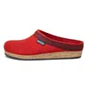 Stegmann 108 Damen Wollfilz-Pantoffeln Rot (Dark Cherry), Produktbild-Vorschau 2