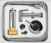 A set of bidet faucet components laid out on a white background. Podgląd zdjęcia produktu